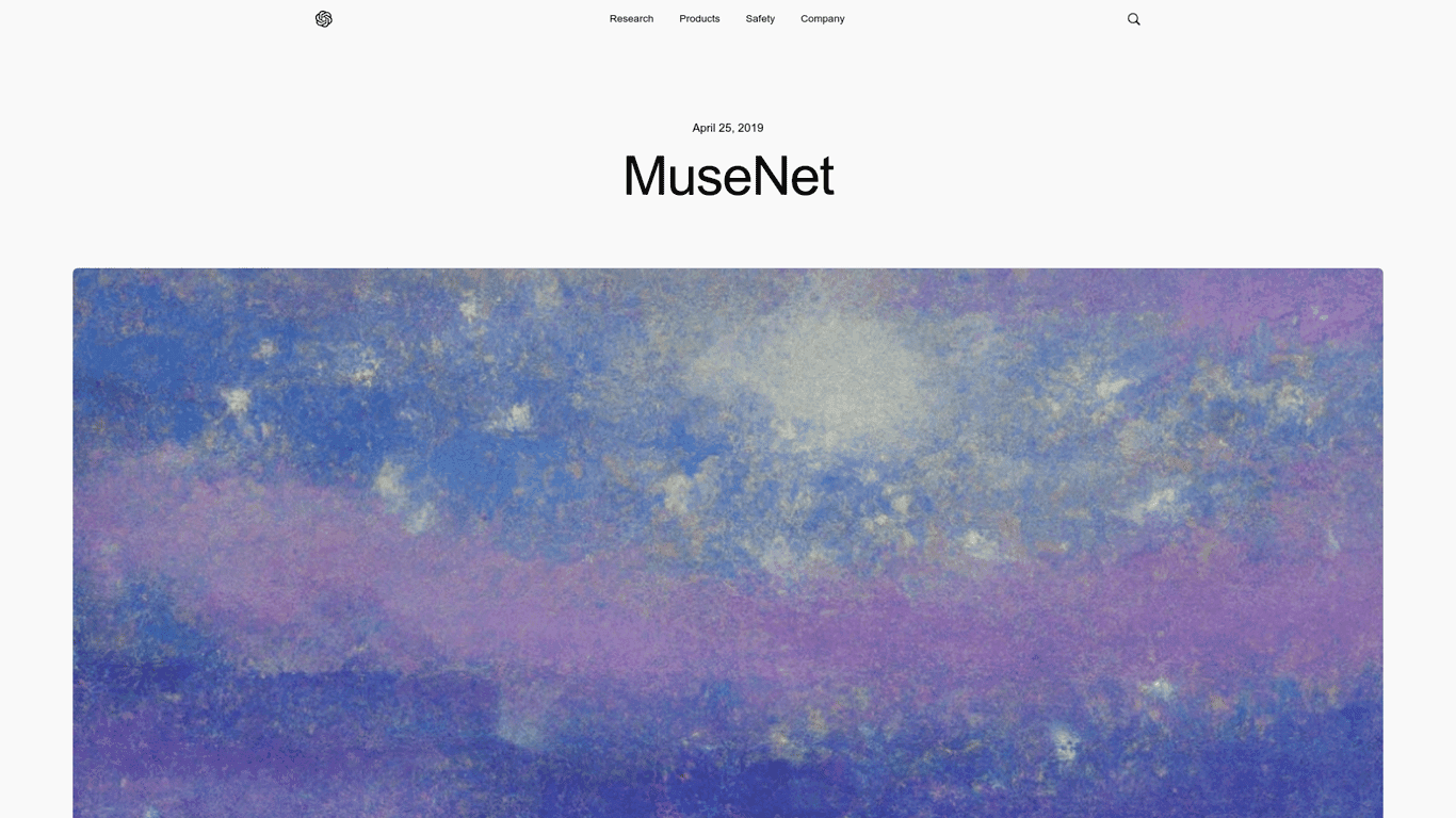Musenet (OpenAI) logo