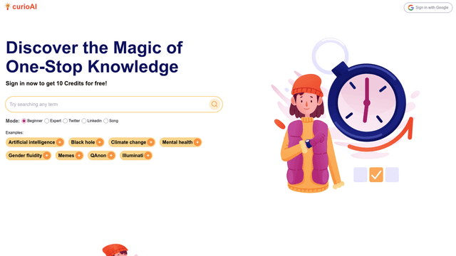 Thumbnail image for CurioAI