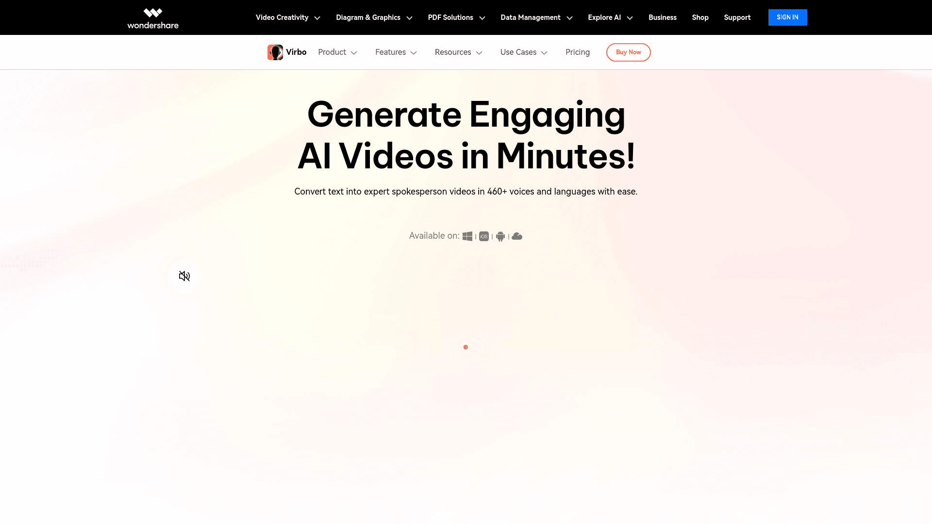 Wondershare Virbo logo