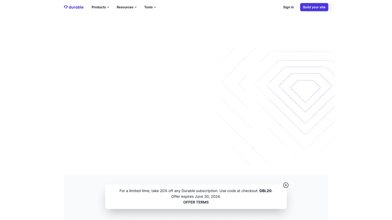 AI CRM Software | Durable logo