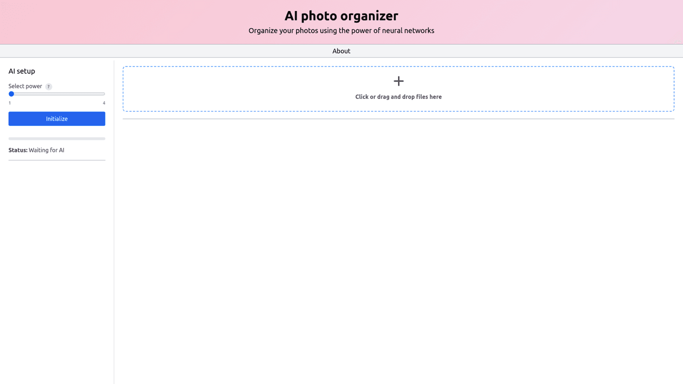 AI Photo Sorter logo