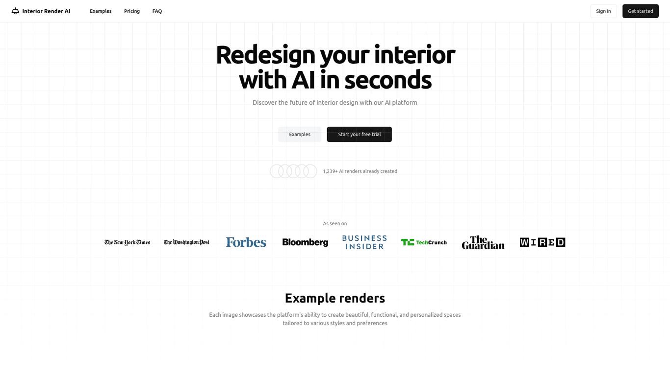 Interior Render AI logo