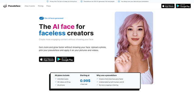 Thumbnail image for Pseudoface