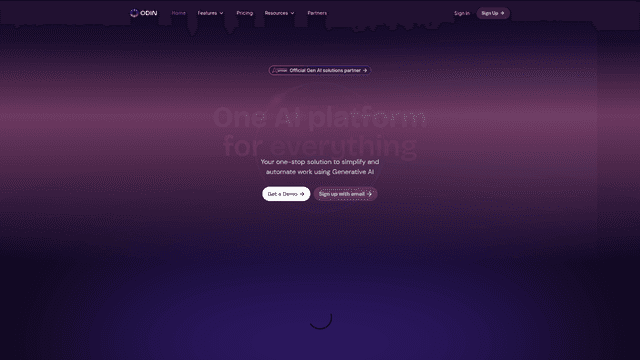 Thumbnail image for Get Odin AI