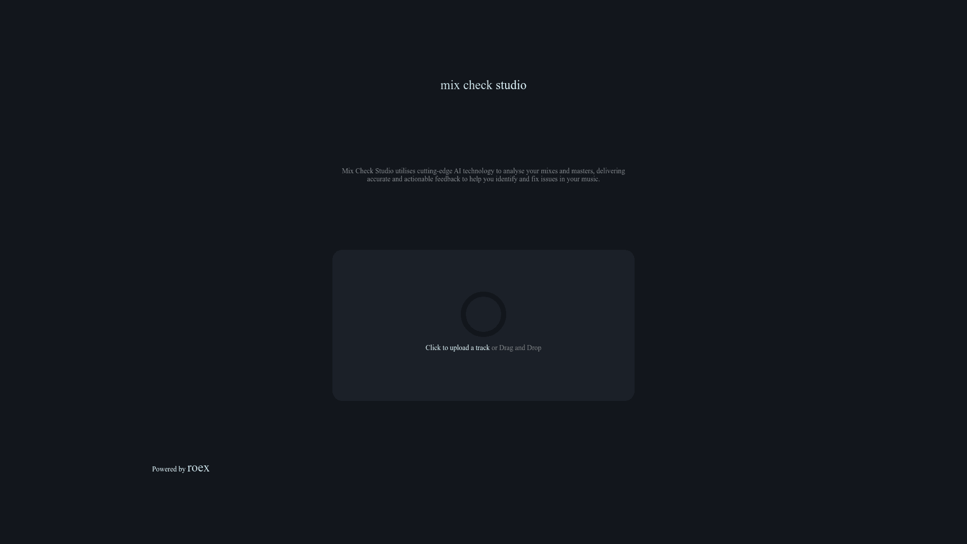 Mix Check Studio logo