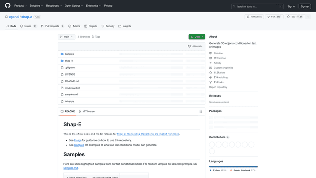 Thumbnail image for Shap-e