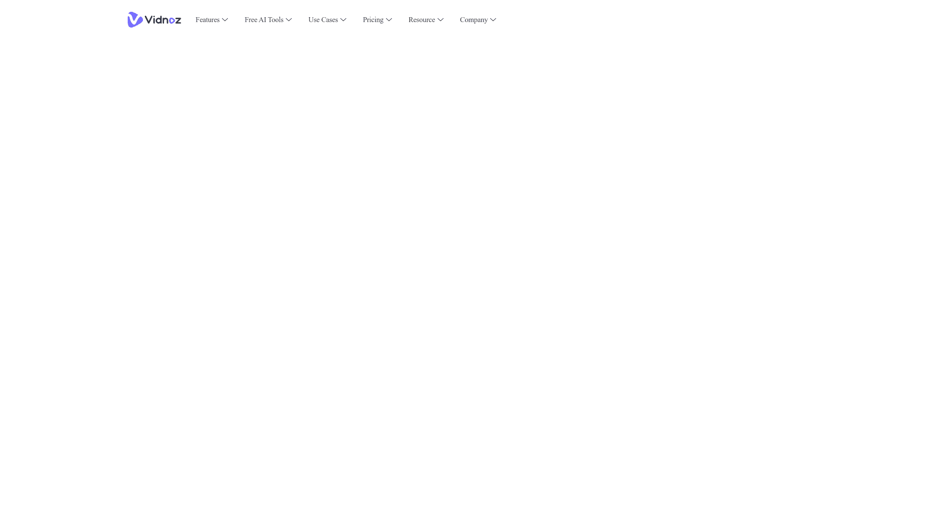 Vidnoz Headshot Generator logo