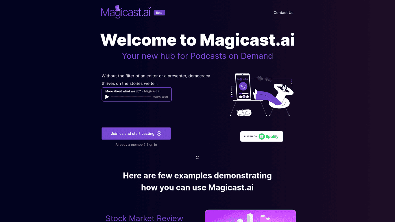 Magicast.ai logo
