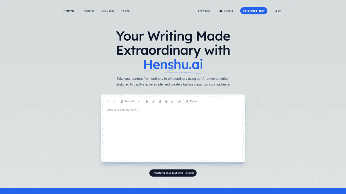 Henshu.ai logo