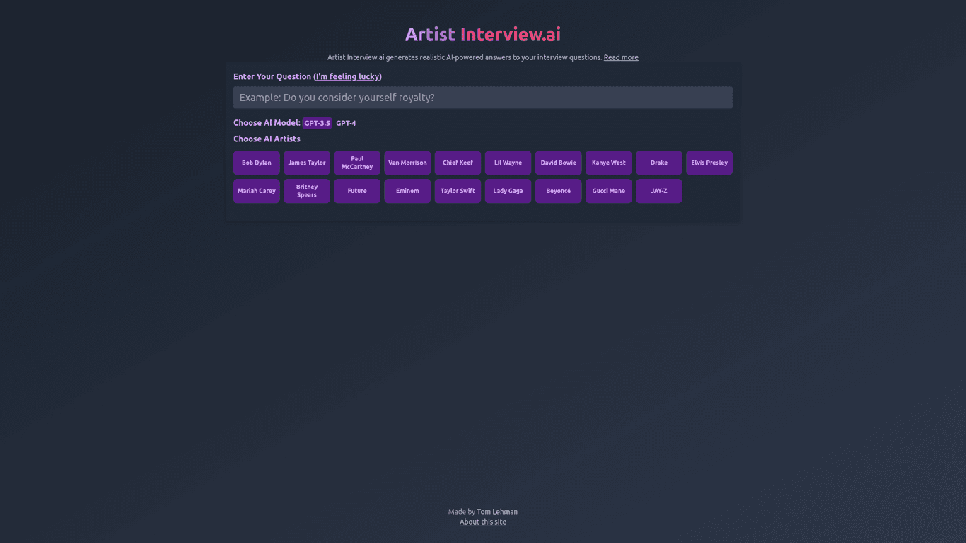 Artist Interview.ai logo