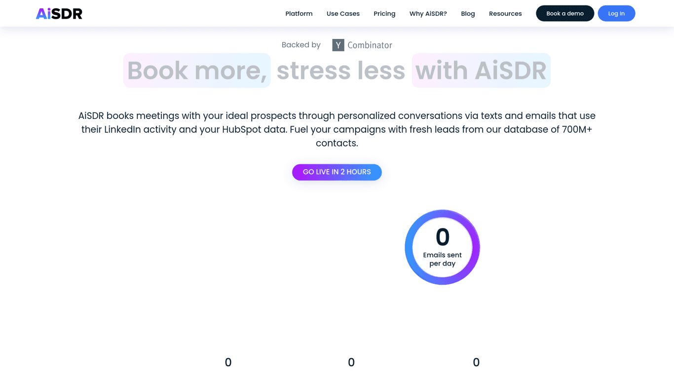AiSDR – Your first AI SDR logo