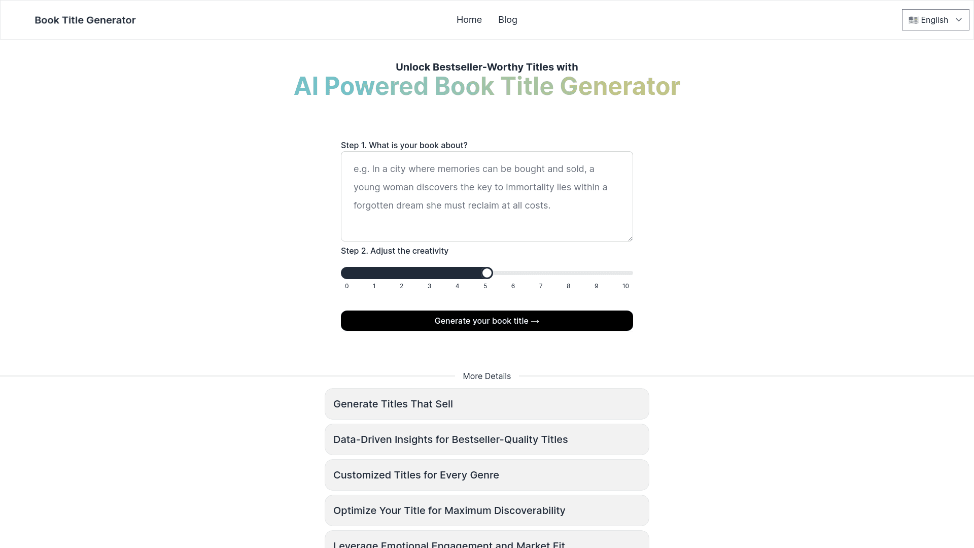 AI Book Title Generator logo