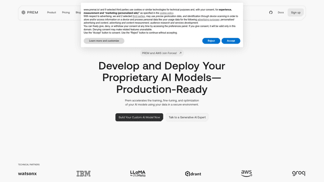 Thumbnail image for Prem AI