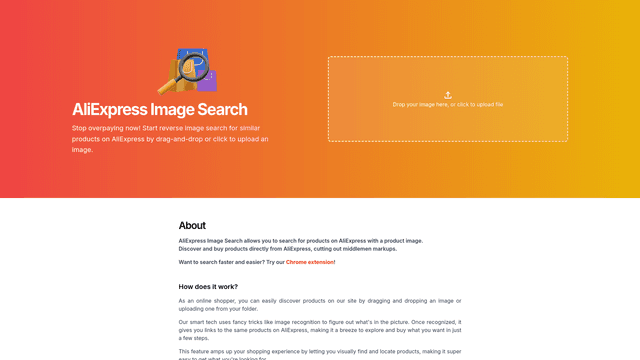 Thumbnail image for AliExpress Image Search