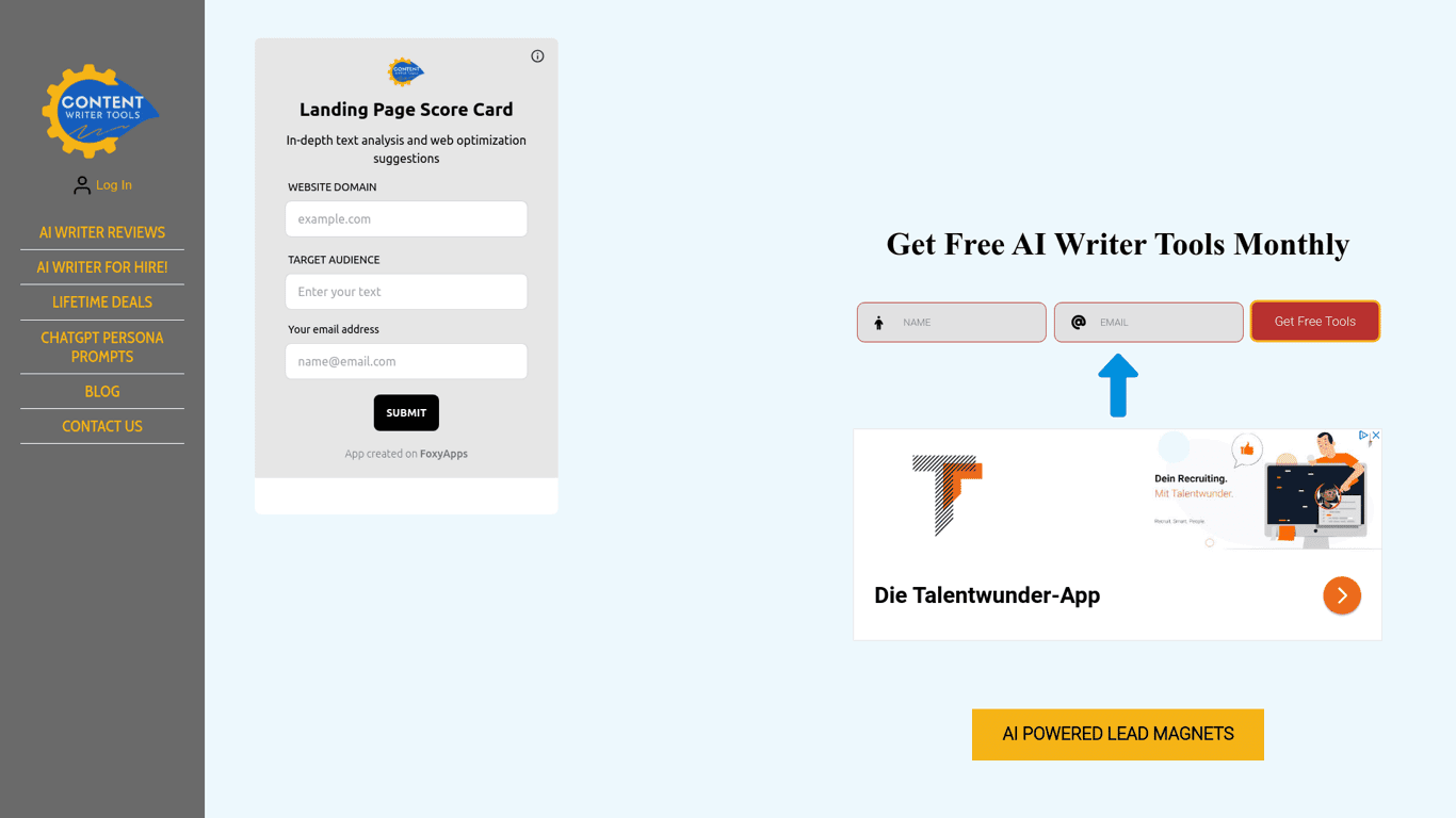 Content Writer Tools logo