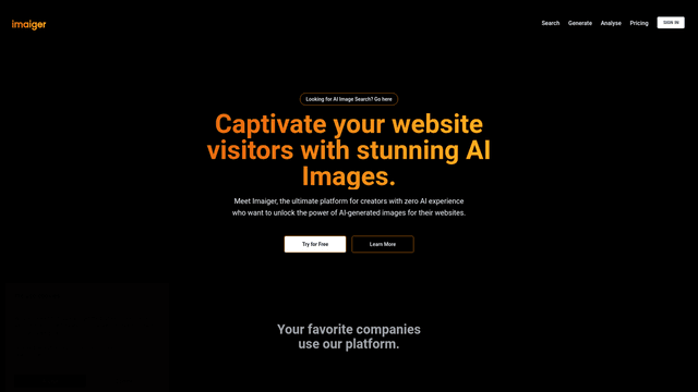 Thumbnail image for AI Image Search By Imaiger